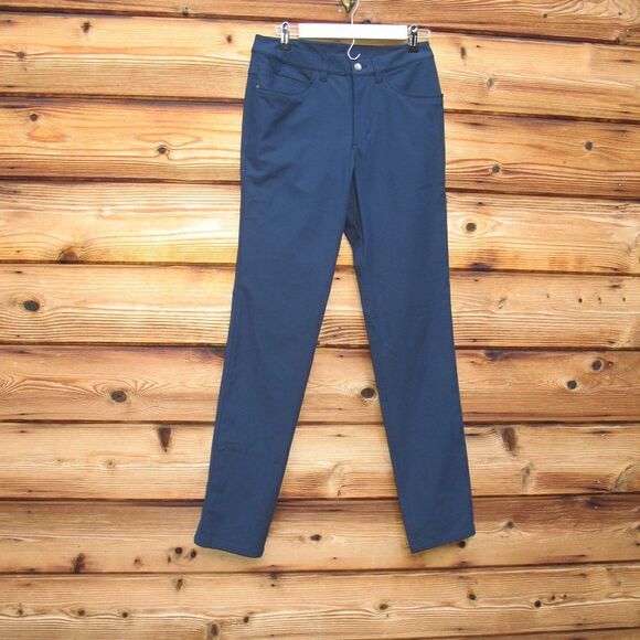 Lululemon ABC Pant Classic *34" Classic Navy Warpstreme 28 X 34 - Picture 3 of 11